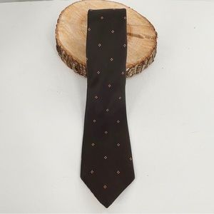 Johnny Carson Brown Tie